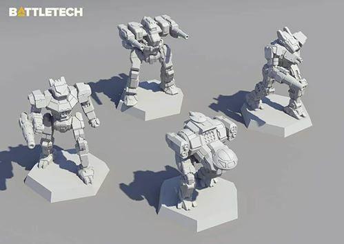 VR-94989 BattleTech Inner Sphere Striker Lance - Catalyst Game Labs - Titan Pop Culture