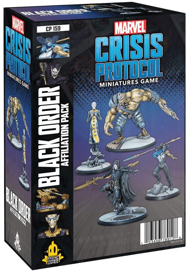 VR-95662 Marvel Crisis Protocol Black Order Affiliation - Atomic Mass Games - Titan Pop Culture