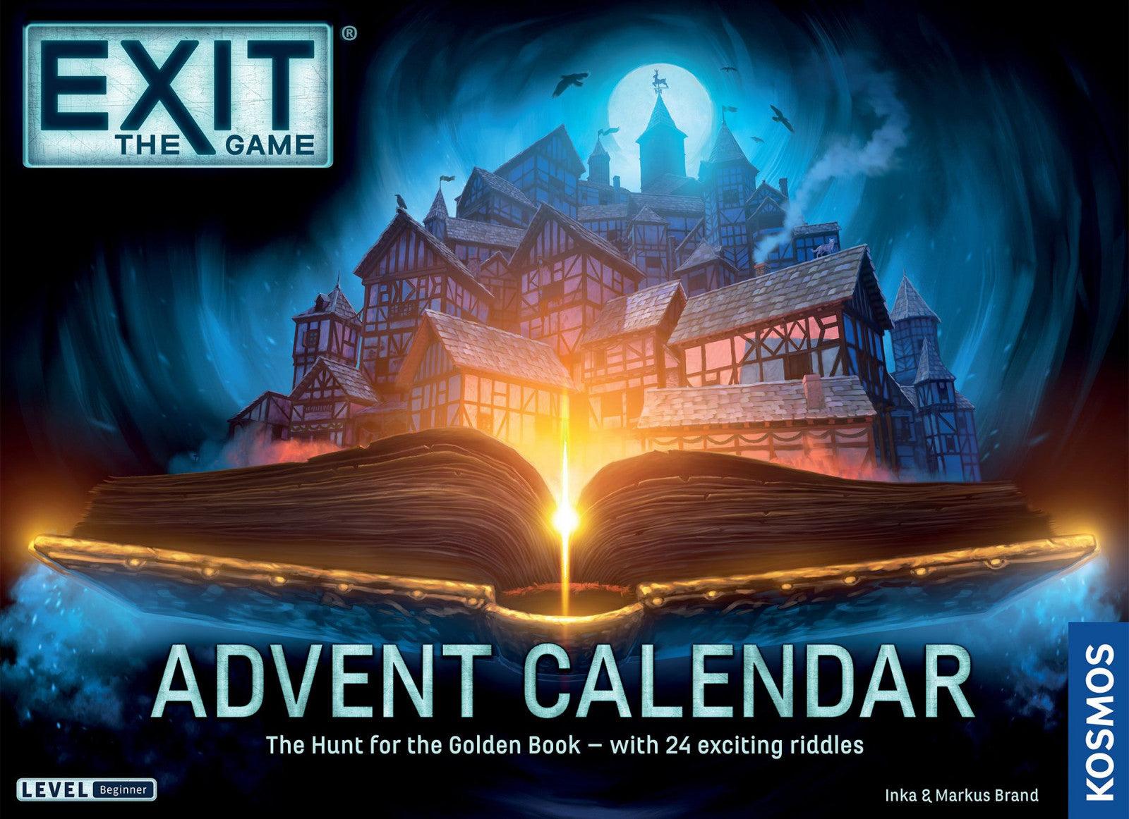VR-95802 Exit the Game Advent Calendar - The Hunt For The Golden Book - Kosmos - Titan Pop Culture