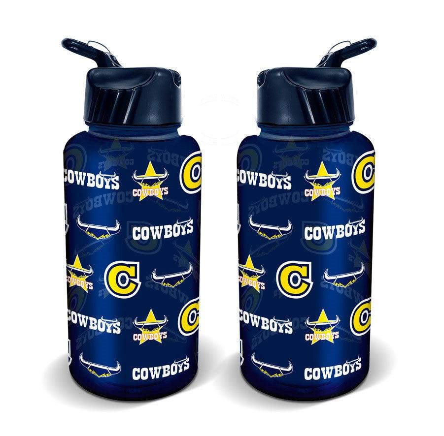 VR-95952 NRL Drink Bottle Flip North Queensland Cowboys - Licensing Essentials - Titan Pop Culture