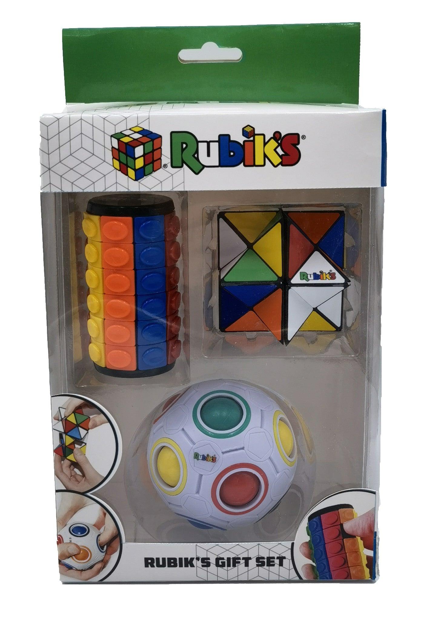 VR-96129 Rubiks Gift Set (Includes Rainbow Ball, Magic Star, Tower Twister) - Rubiks - Titan Pop Culture
