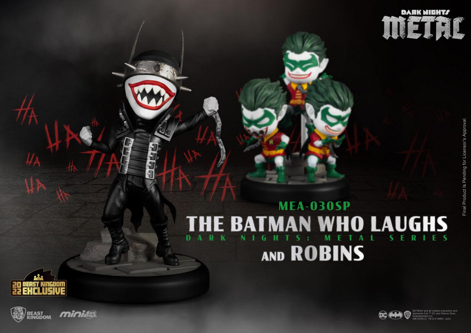 VR-96539 Beast Kingdom Mini Egg Attack Batman Dark Nights Metal Series the Batman Who Laughs & Robin Minions (2022 EVENT EXCLUSIVE) - Beast Kingdom - Titan Pop Culture