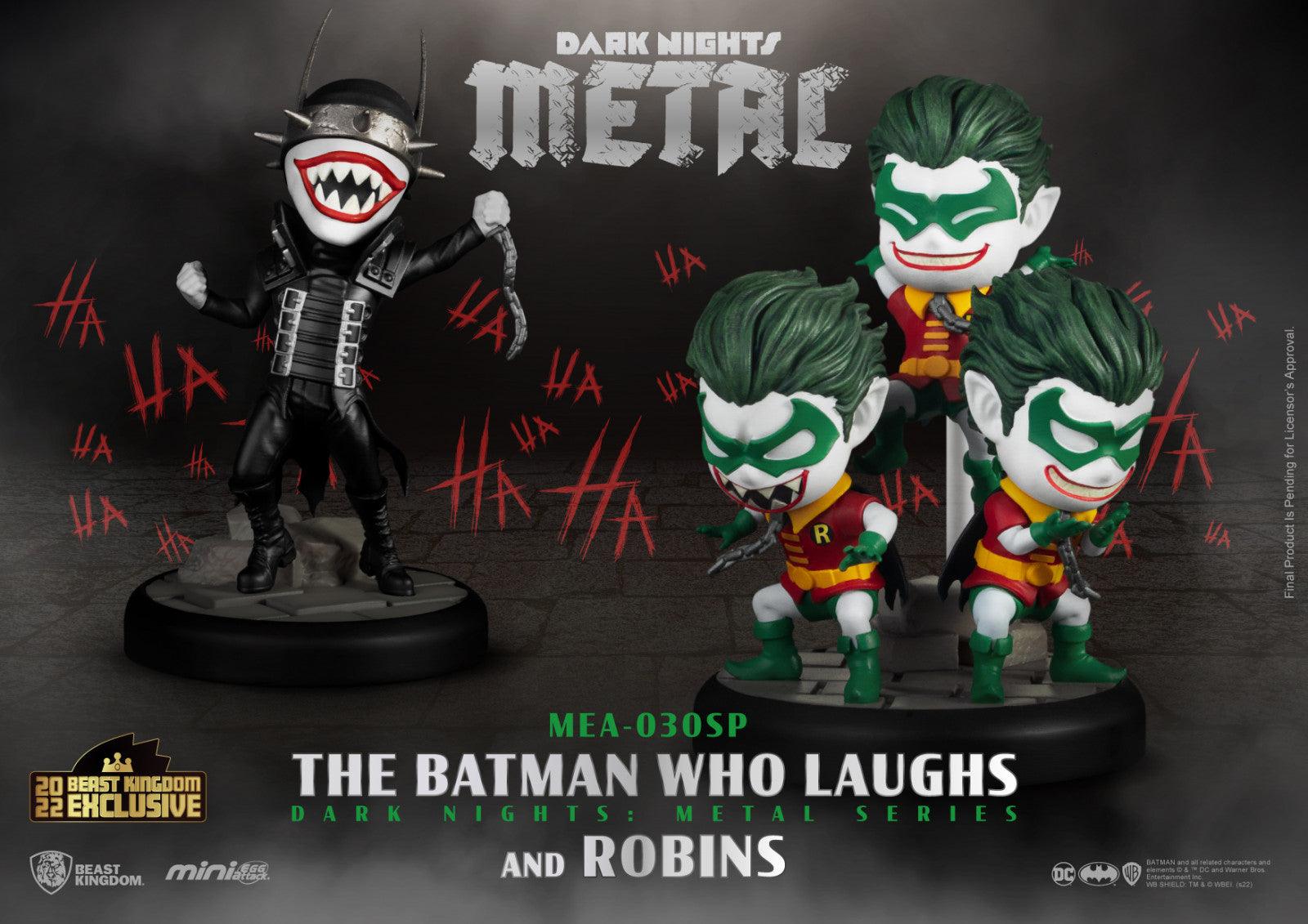 VR-96539 Beast Kingdom Mini Egg Attack Batman Dark Nights Metal Series the Batman Who Laughs & Robin Minions (2022 EVENT EXCLUSIVE) - Beast Kingdom - Titan Pop Culture