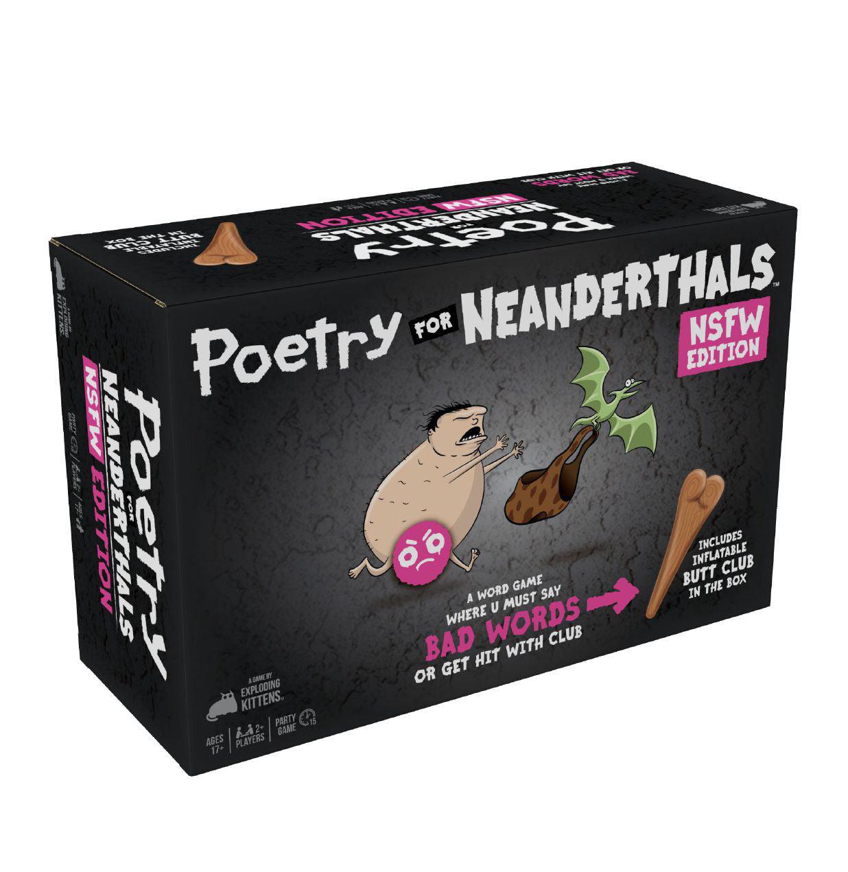VR-96715 Poetry for Neanderthals NSFW (By Exploding Kittens) - Exploding Kittens - Titan Pop Culture