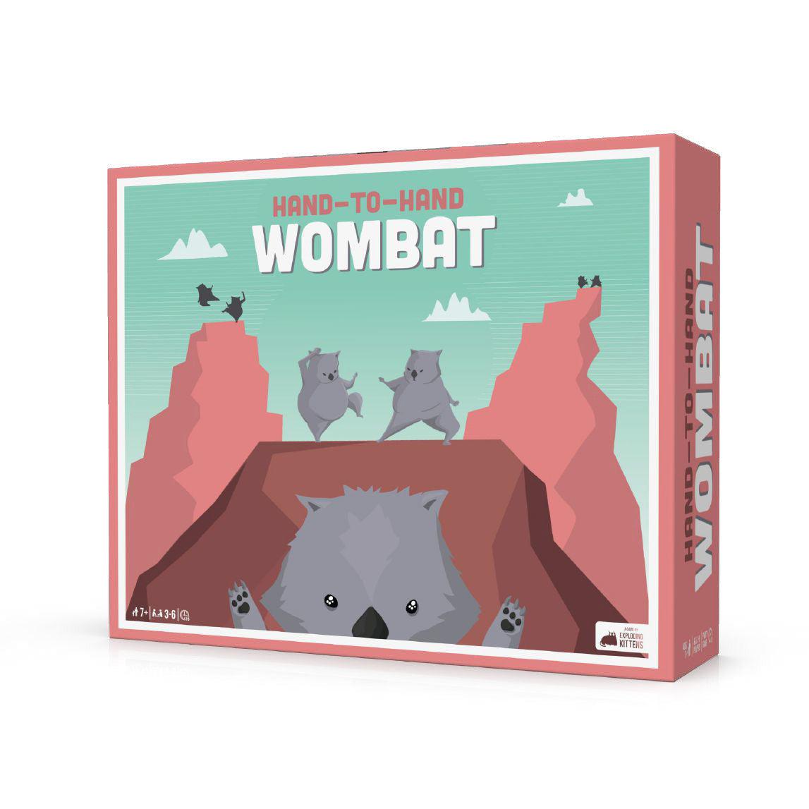 VR-96716 Hand to Hand Wombat (By Exploding Kittens) - Exploding Kittens - Titan Pop Culture