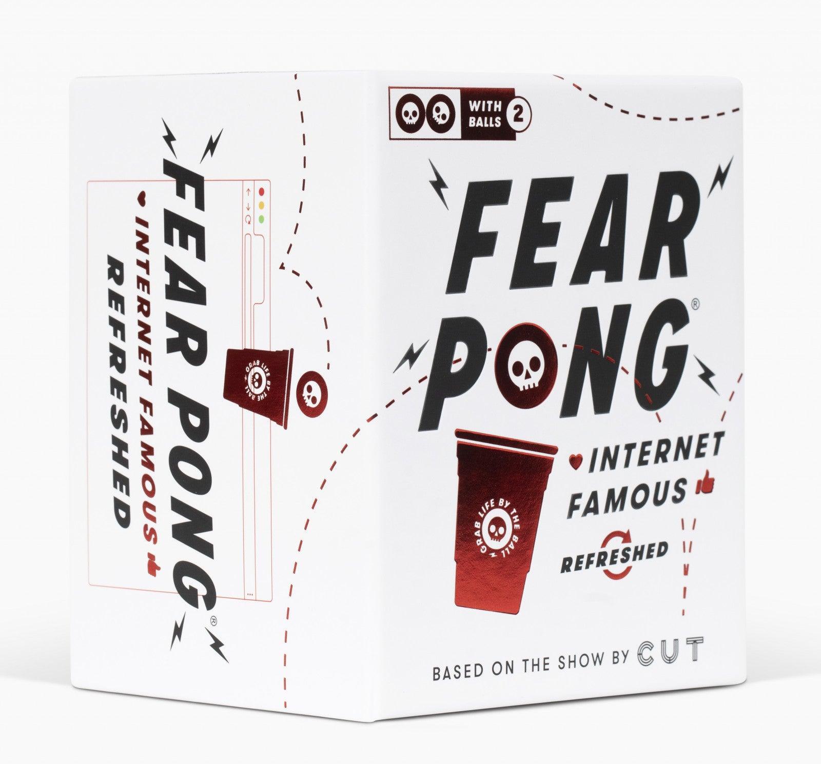 VR-97026 Fear Pong Internet Famous Refreshed - Cut Games - Titan Pop Culture