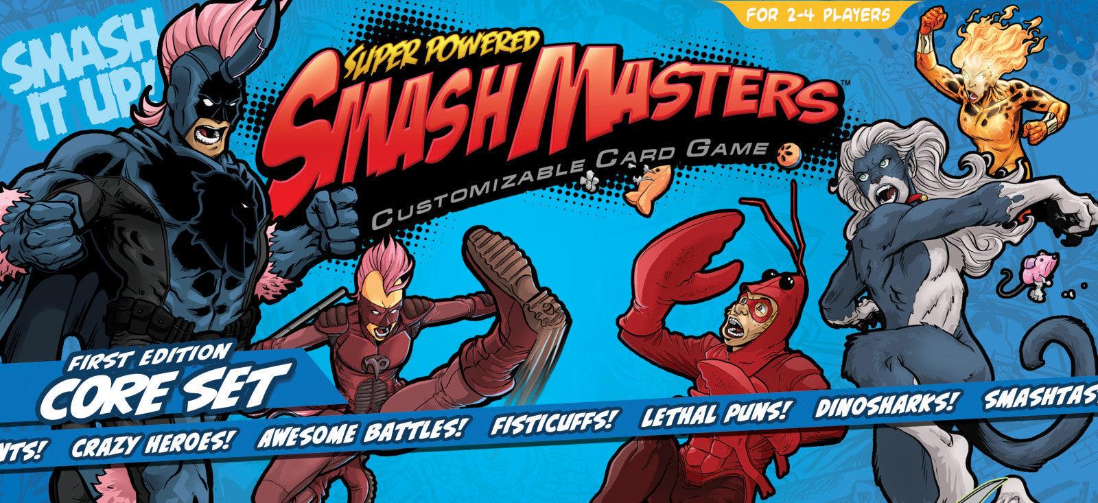 VR-97134 Super Powered Smash Masters Customizable Card Game Core Set - Dark Unicorn Games - Titan Pop Culture