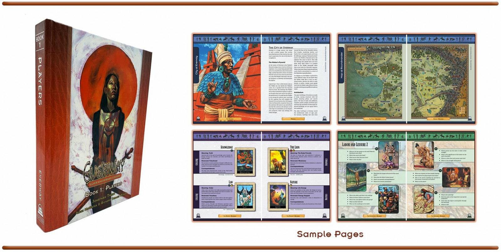 VR-97135 Everway RPG Book 1 - Players - Atlas Games - Titan Pop Culture