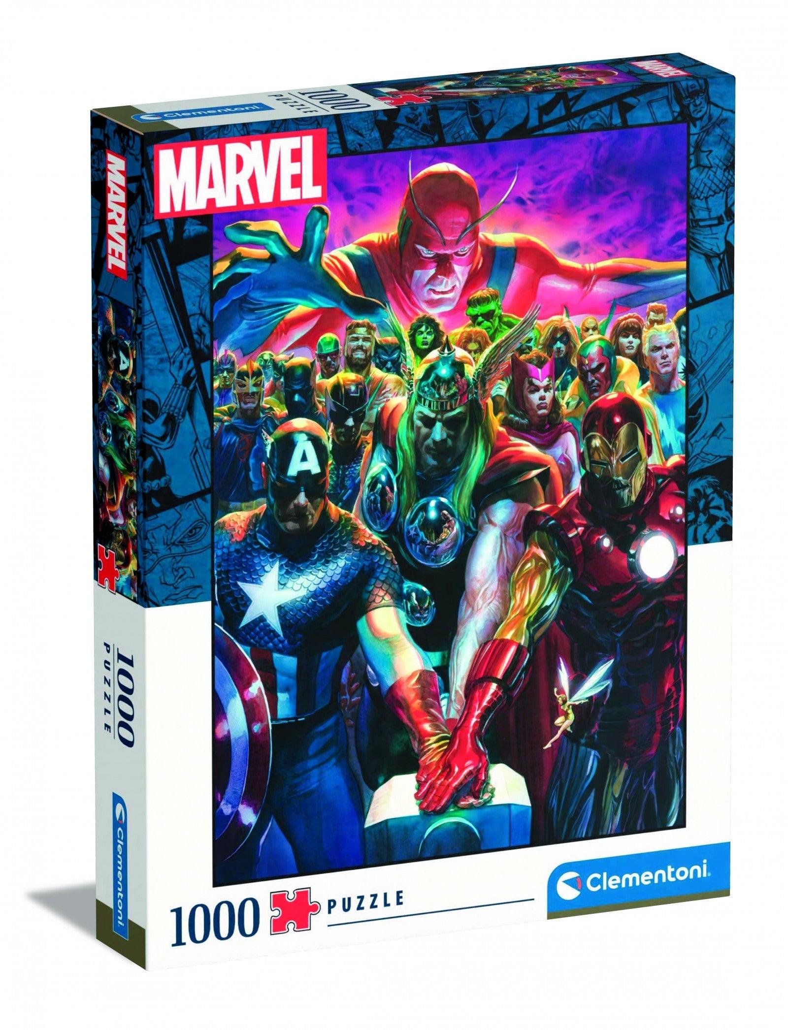 VR-97677 Clementoni Puzzle Marvel Avengers 1000 pieces - Clementoni - Titan Pop Culture
