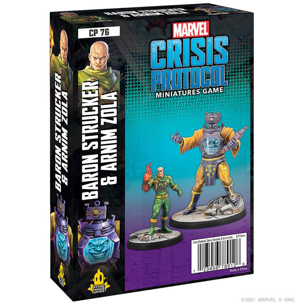 VR-97691 Marvel Crisis Protocol Baron Von Strucker & Arnim Zola - Atomic Mass Games - Titan Pop Culture