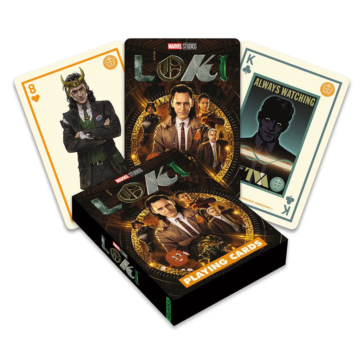 VR-97721 Playing Cards Marvel Loki - Aquarius - Titan Pop Culture