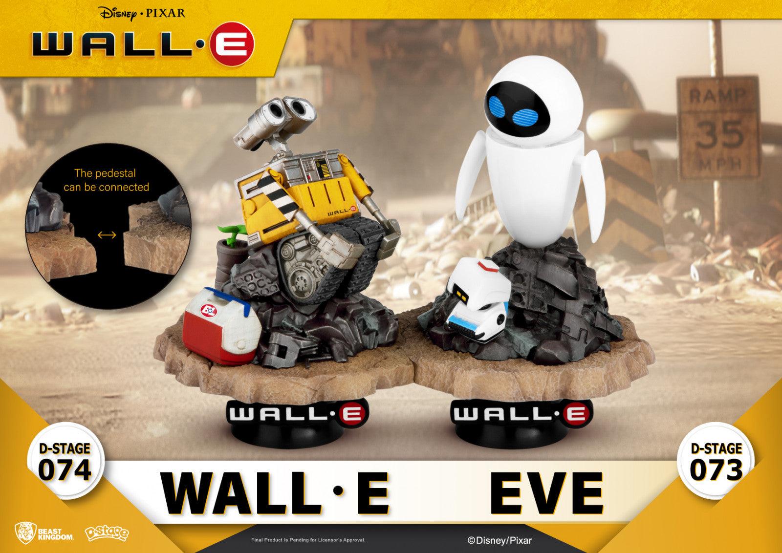 VR-97863 Beast Kingdom D Stage Wall-E Eve - Beast Kingdom - Titan Pop Culture