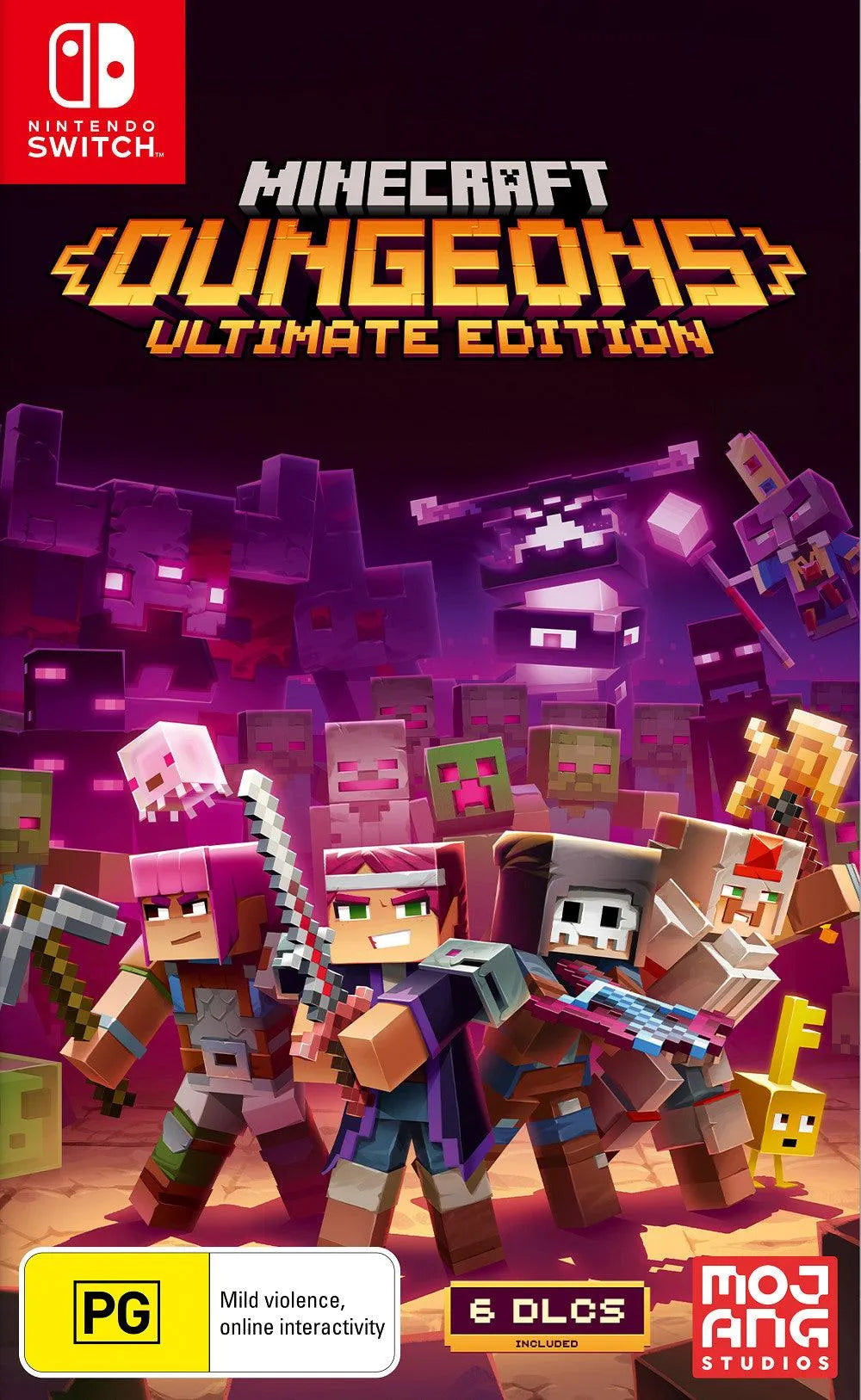 VR-97874 SWI Minecraft Dungeons - Ultimate Edition - Nintendo - Titan Pop Culture