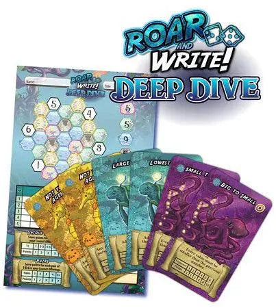 VR-97881 Roar and Write Deep Dive - Galactic Raptor Games - Titan Pop Culture