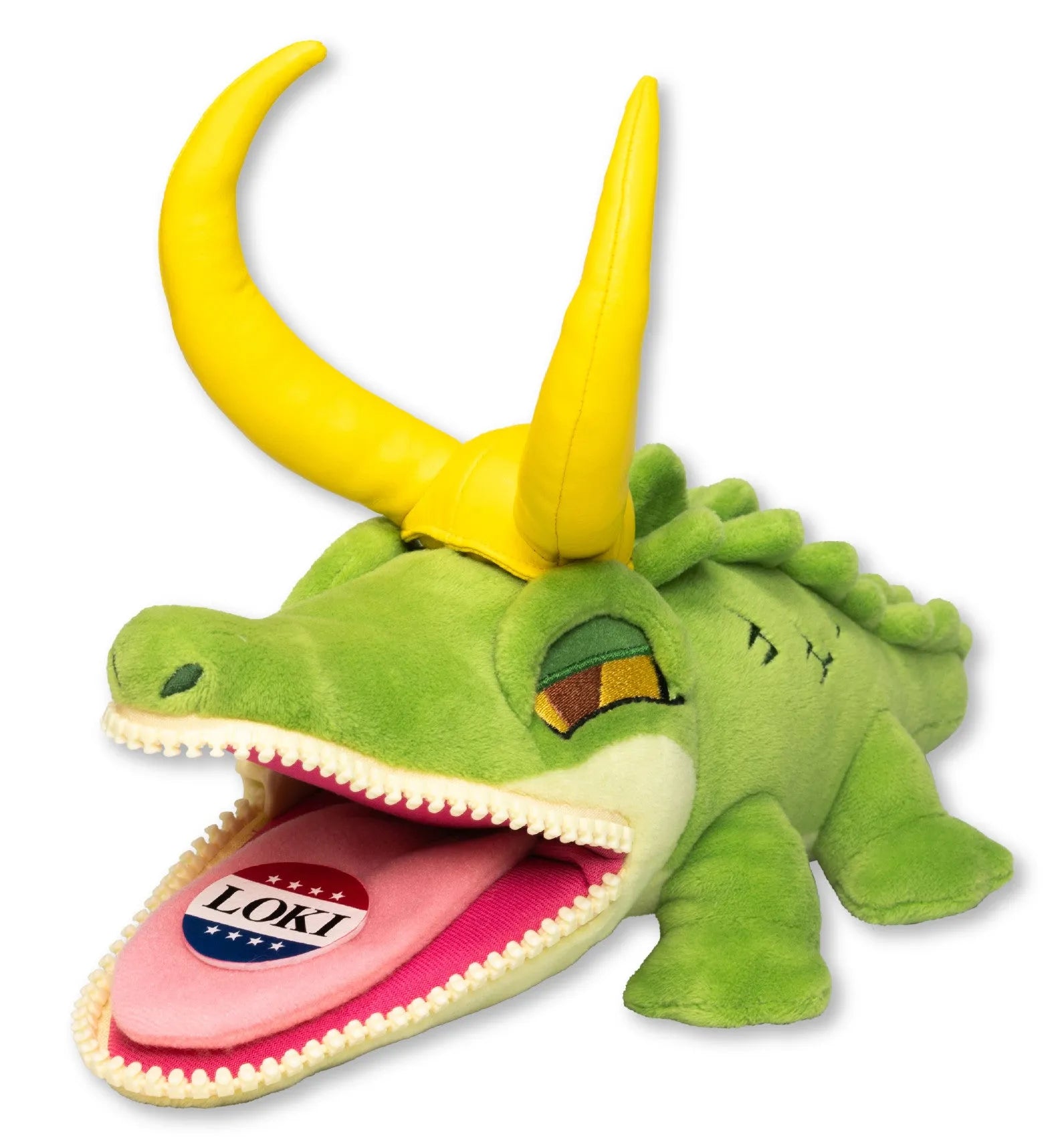 Zippermouth Plush Marvel Alligator Loki