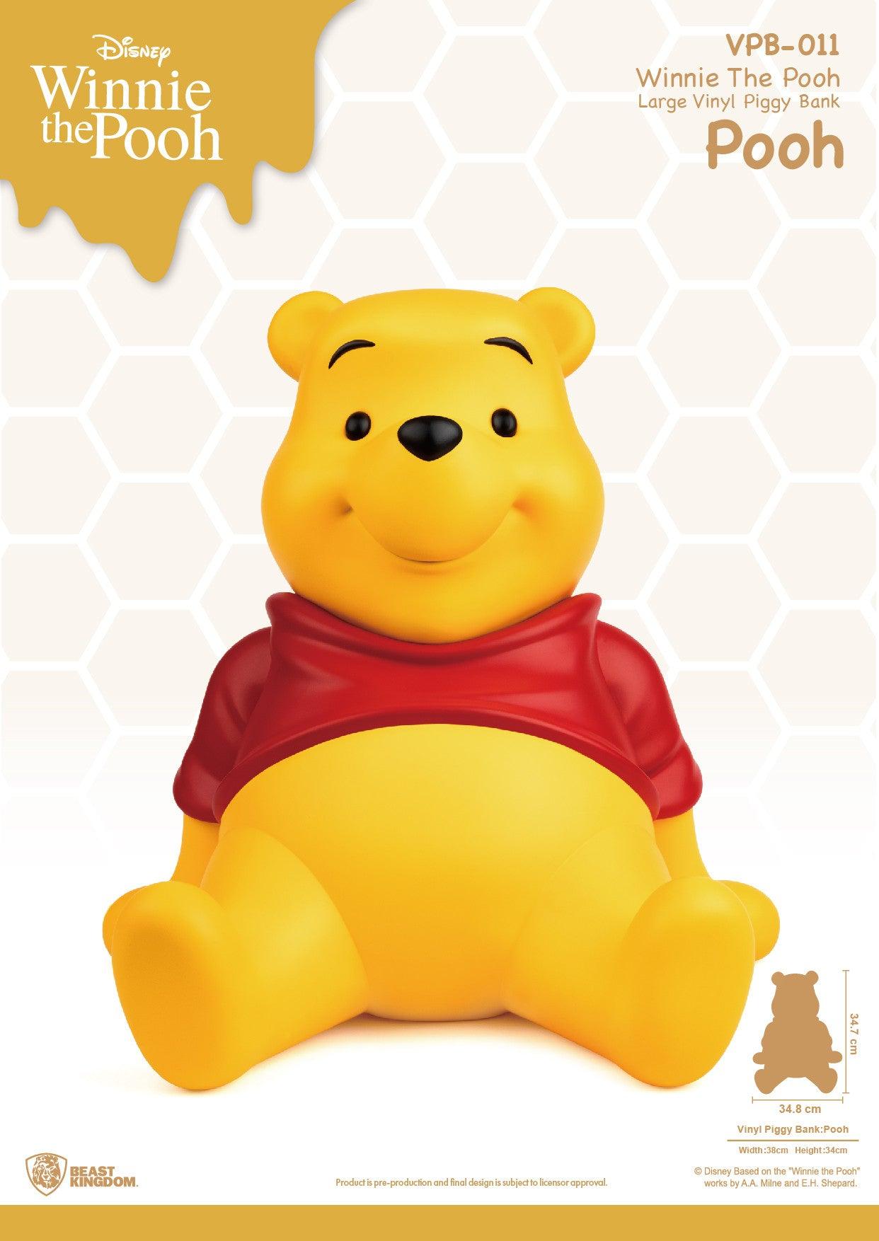 VR-98105 Beast Kingdom Piggy Bank Vinyl Large Winnie the Pooh - Beast Kingdom - Titan Pop Culture