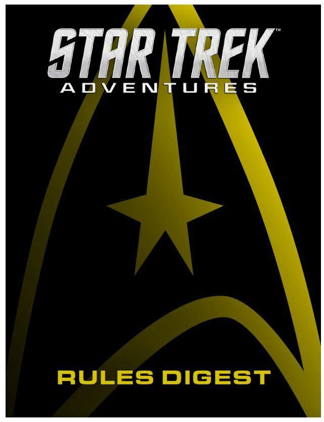 VR-98273 Star Trek Adventures RPG Rules Digest - Modiphius Entertainment - Titan Pop Culture
