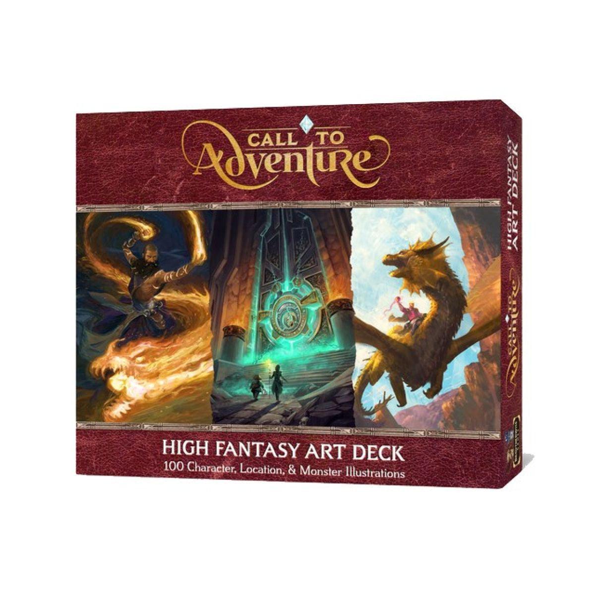VR-98275 Call to Adventure High Fantasy Art Deck - Brotherwise Games - Titan Pop Culture