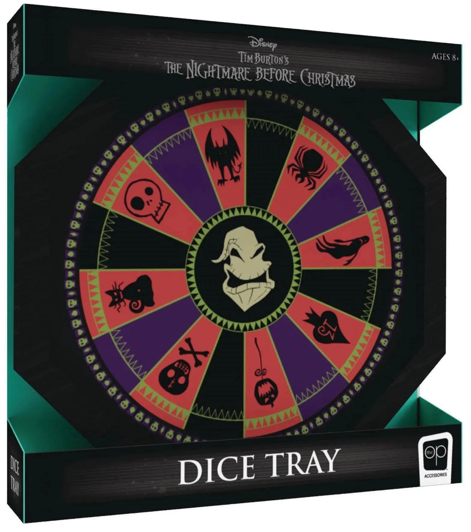 VR-98282 Disney Tim Burtons The Nightmare Before Christmas Dice Tray - The Op - Titan Pop Culture