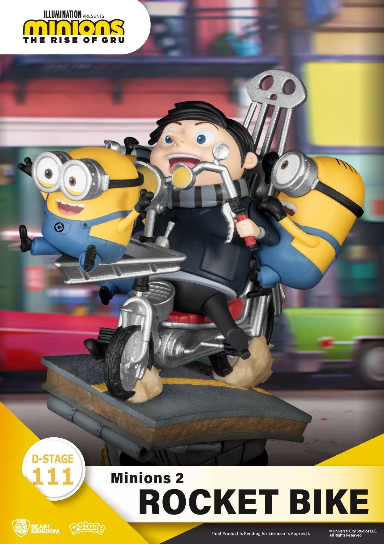 VR-98340 Beast Kingdom D Stage Minions Rocket Bike - Beast Kingdom - Titan Pop Culture