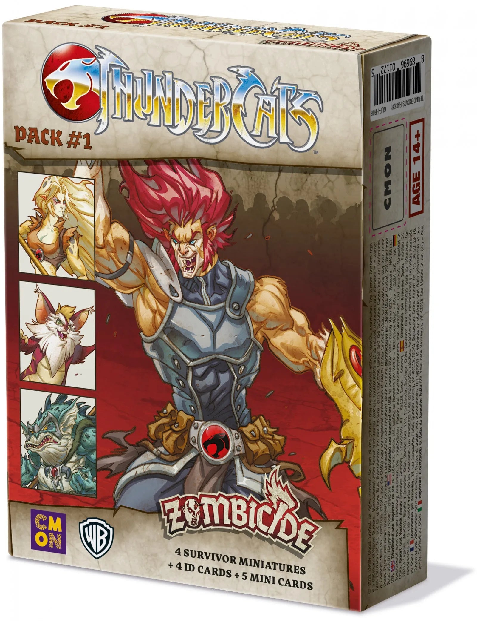 Zombicide Black Plague Thundercats Pack #1