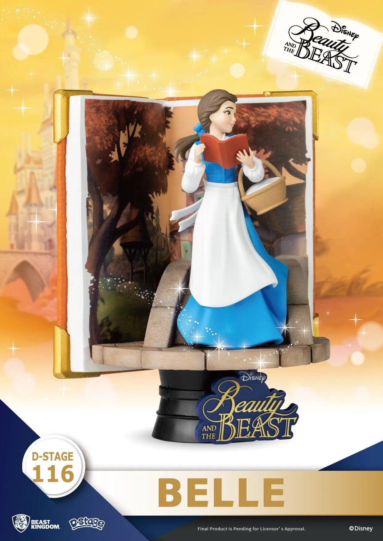 VR-98666 Beast Kingdom D Stage Disney Story Book Series Beauty and the Beast Belle - Beast Kingdom - Titan Pop Culture