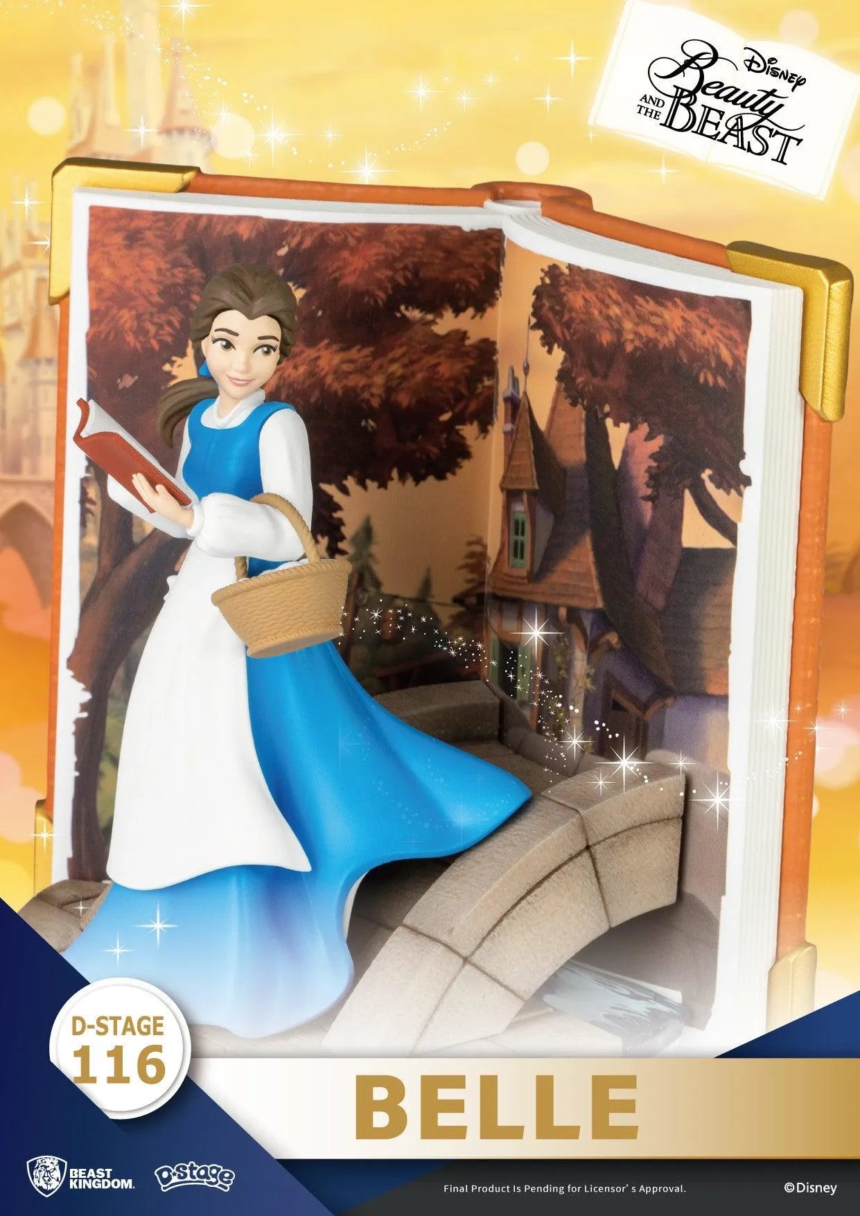 VR-98666 Beast Kingdom D Stage Disney Story Book Series Beauty and the Beast Belle - Beast Kingdom - Titan Pop Culture