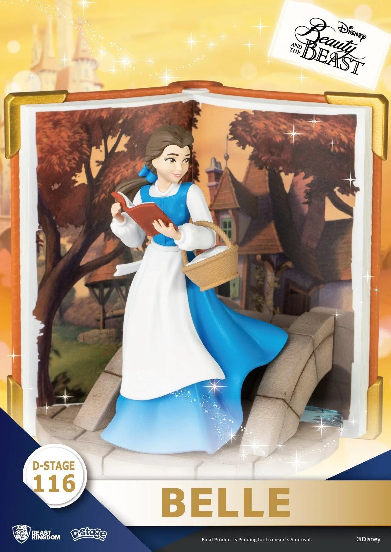 VR-98666 Beast Kingdom D Stage Disney Story Book Series Beauty and the Beast Belle - Beast Kingdom - Titan Pop Culture