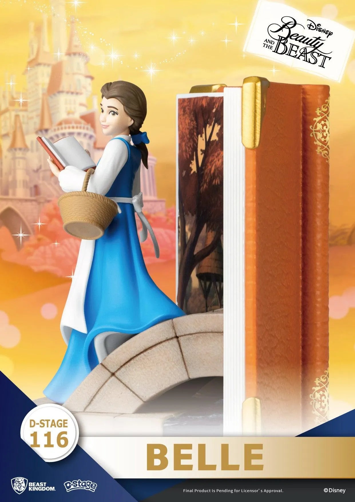 VR-98666 Beast Kingdom D Stage Disney Story Book Series Beauty and the Beast Belle - Beast Kingdom - Titan Pop Culture