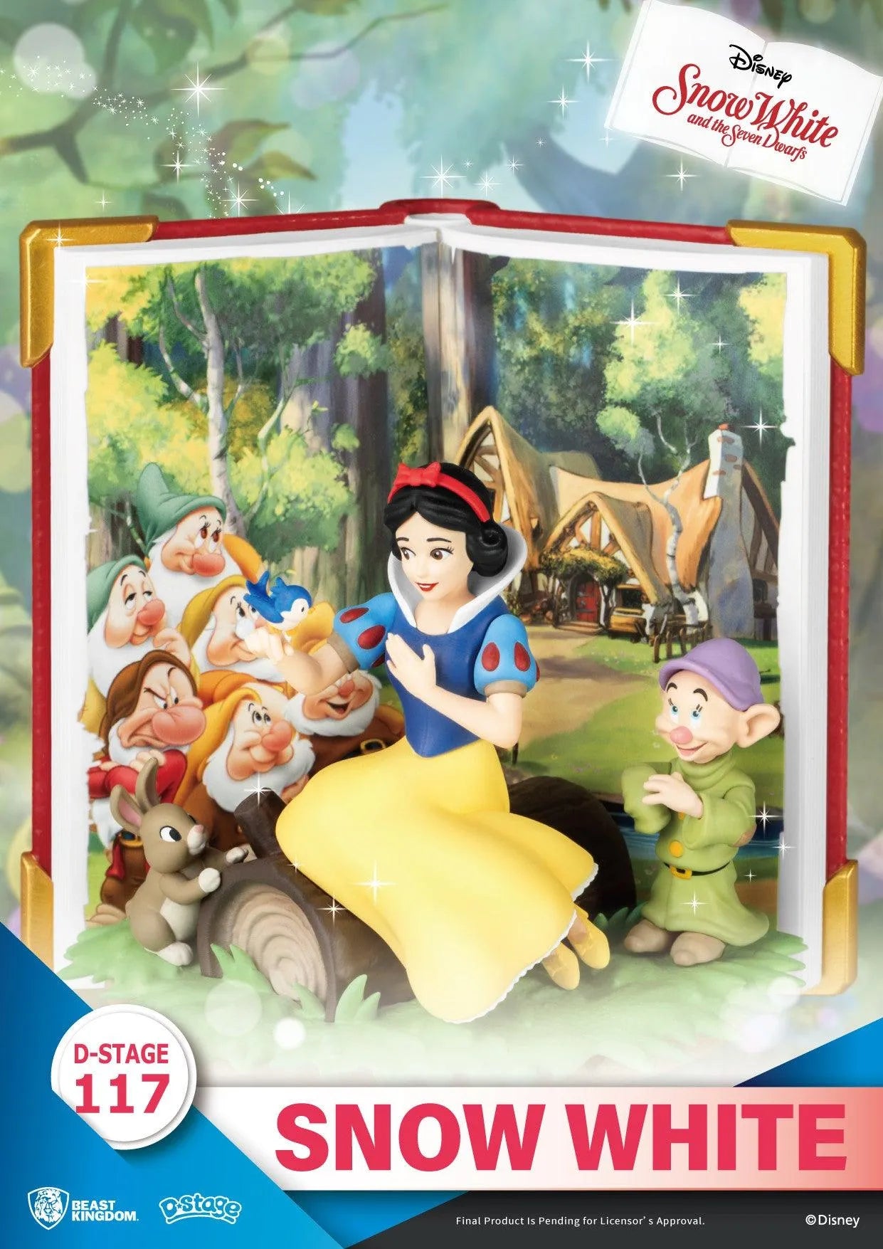 VR-98669 Beast Kingdom D Stage Disney Story Book Series Snow White and the Seven Dwarfs Snow White - Beast Kingdom - Titan Pop Culture