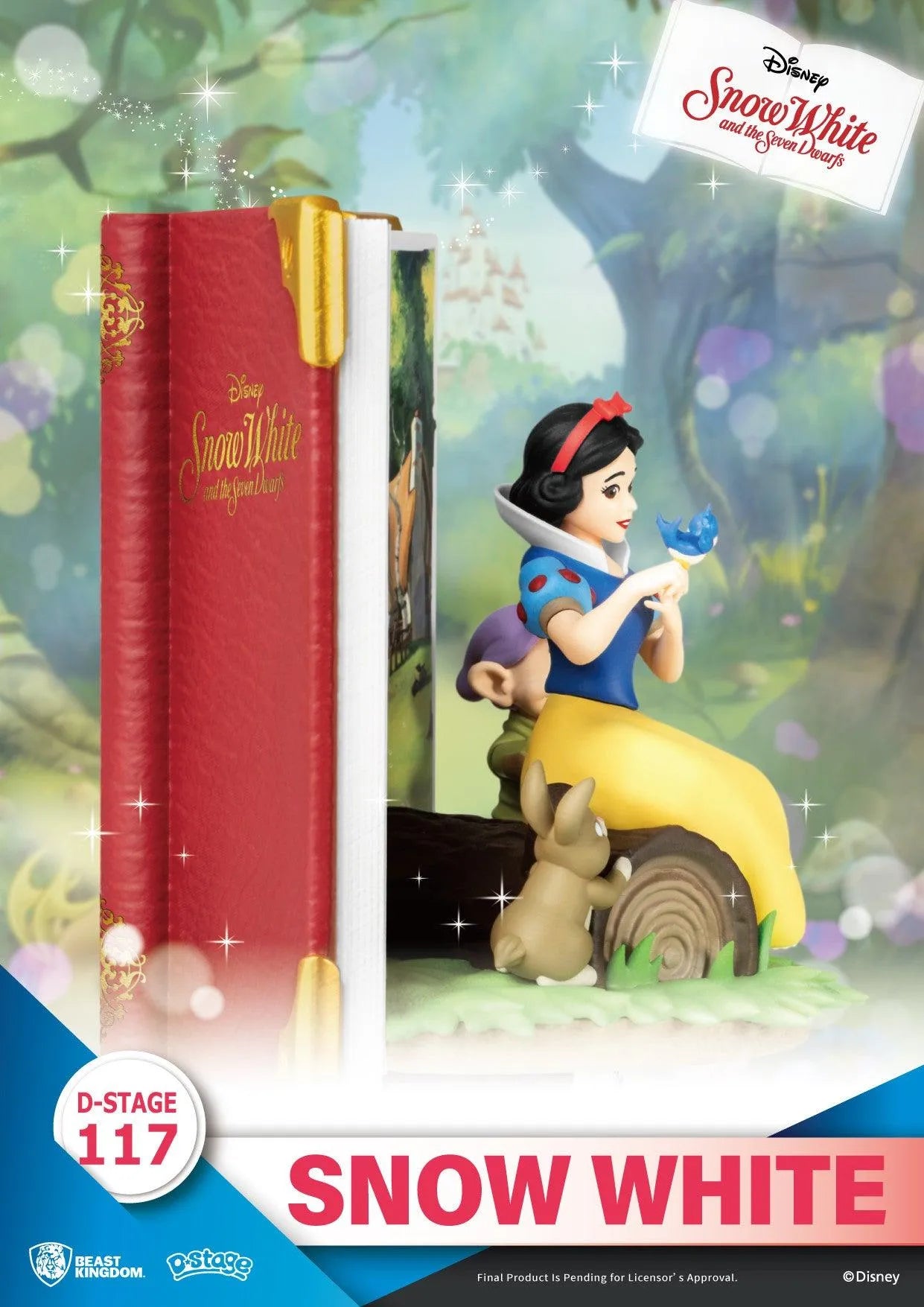 VR-98669 Beast Kingdom D Stage Disney Story Book Series Snow White and the Seven Dwarfs Snow White - Beast Kingdom - Titan Pop Culture
