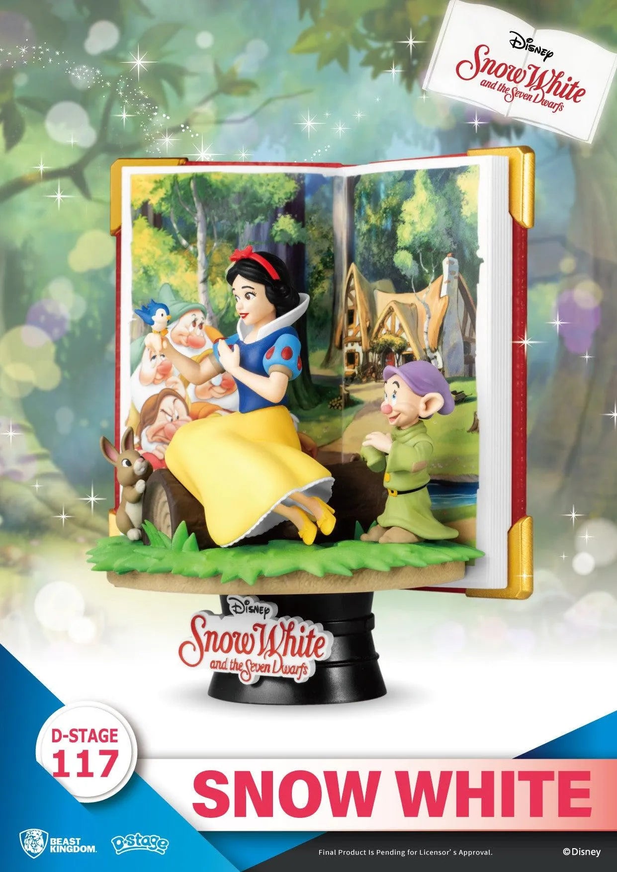 VR-98669 Beast Kingdom D Stage Disney Story Book Series Snow White and the Seven Dwarfs Snow White - Beast Kingdom - Titan Pop Culture