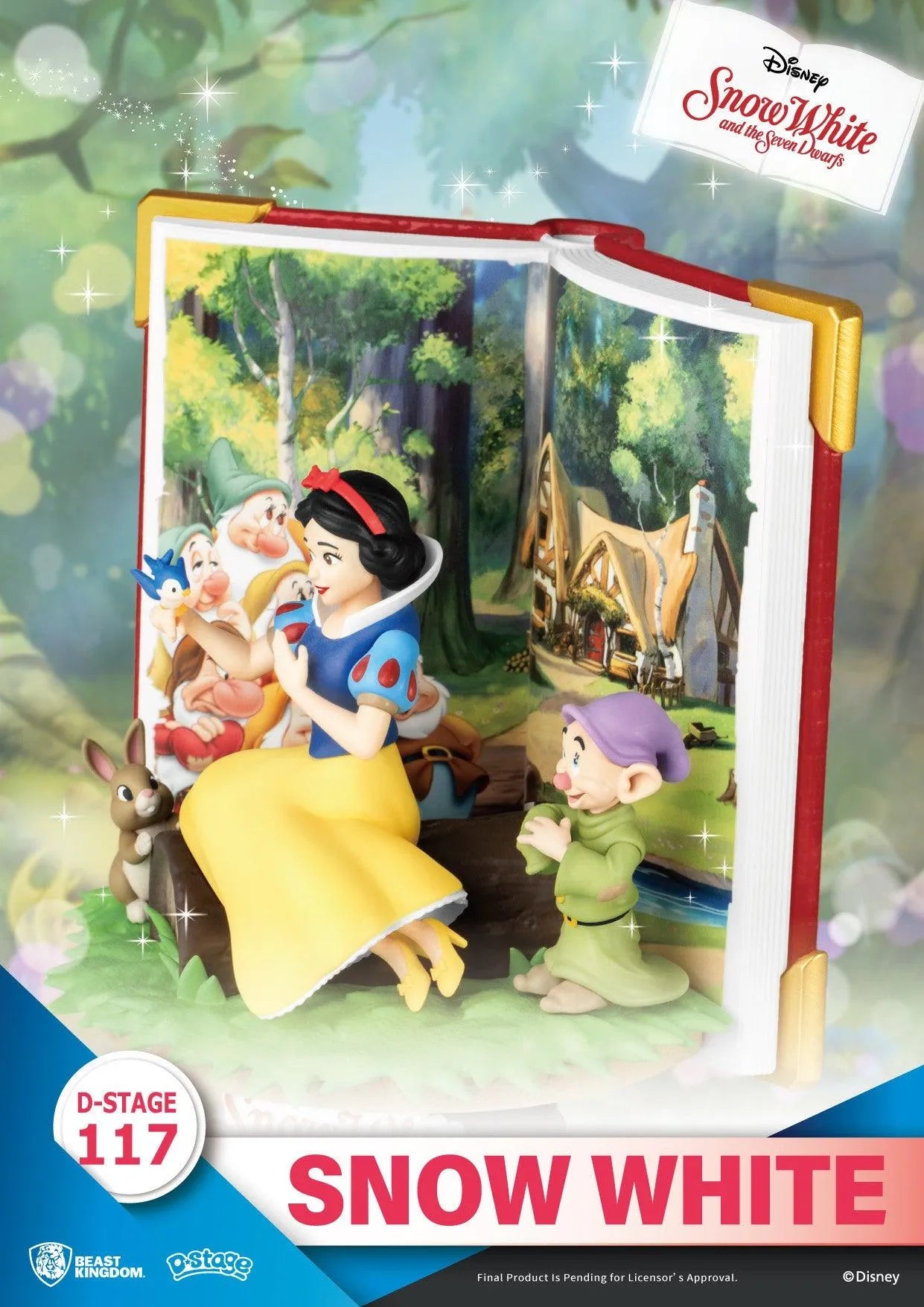 VR-98669 Beast Kingdom D Stage Disney Story Book Series Snow White and the Seven Dwarfs Snow White - Beast Kingdom - Titan Pop Culture