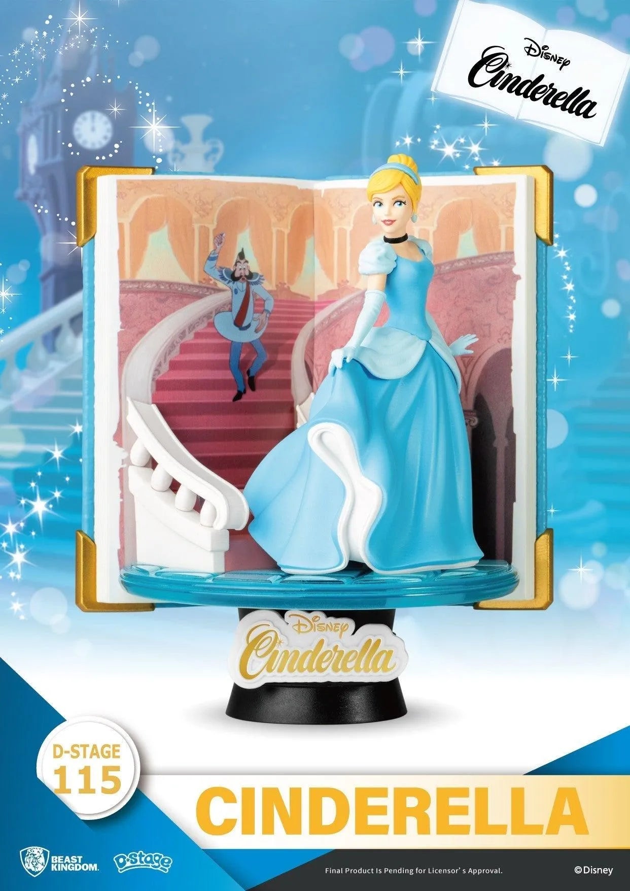 VR-98671 Beast Kingdom D Stage Disney Story Book Series Cinderella - Beast Kingdom - Titan Pop Culture