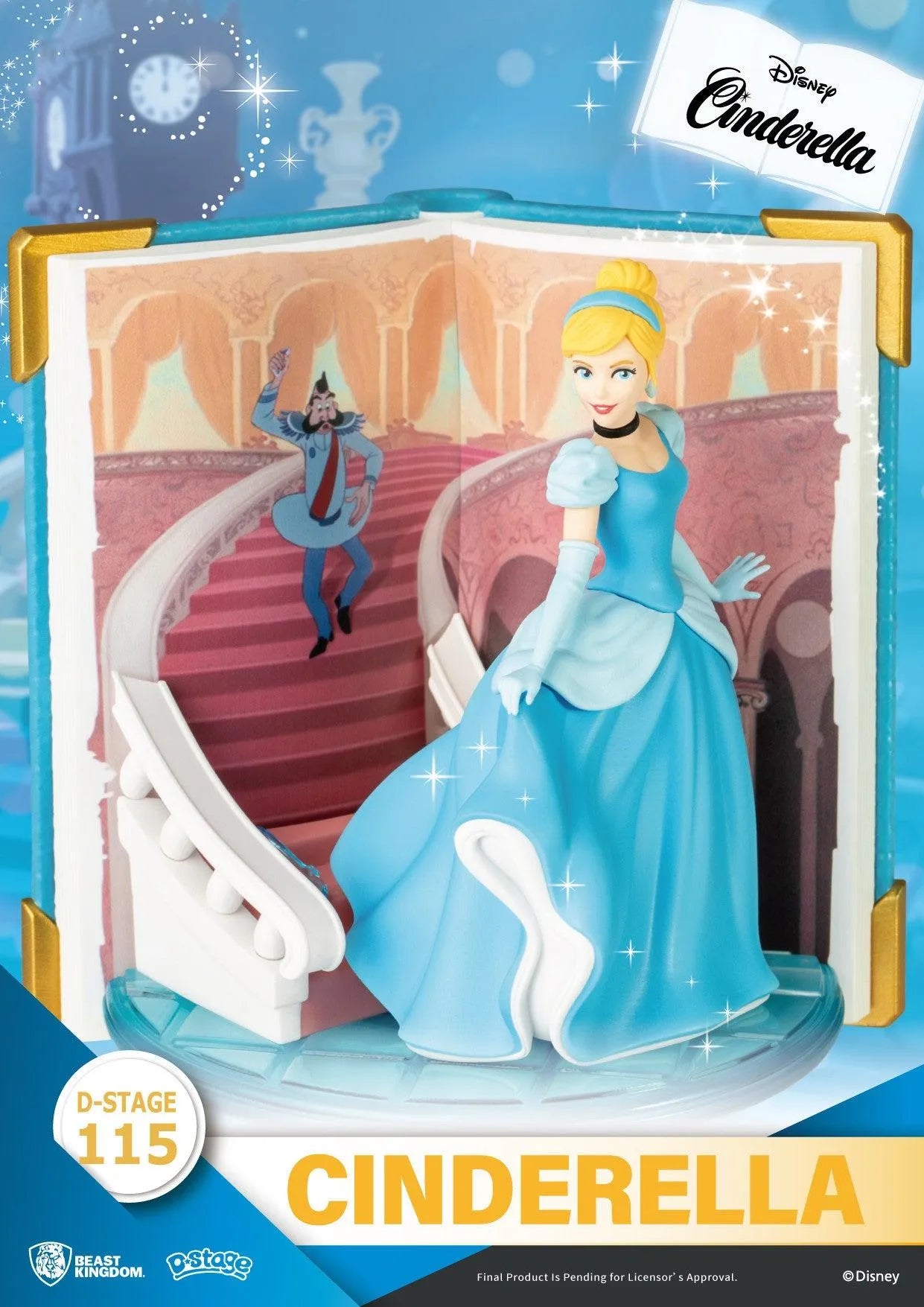 VR-98671 Beast Kingdom D Stage Disney Story Book Series Cinderella - Beast Kingdom - Titan Pop Culture