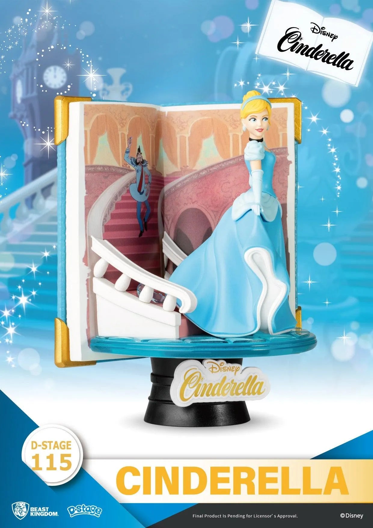 VR-98671 Beast Kingdom D Stage Disney Story Book Series Cinderella - Beast Kingdom - Titan Pop Culture