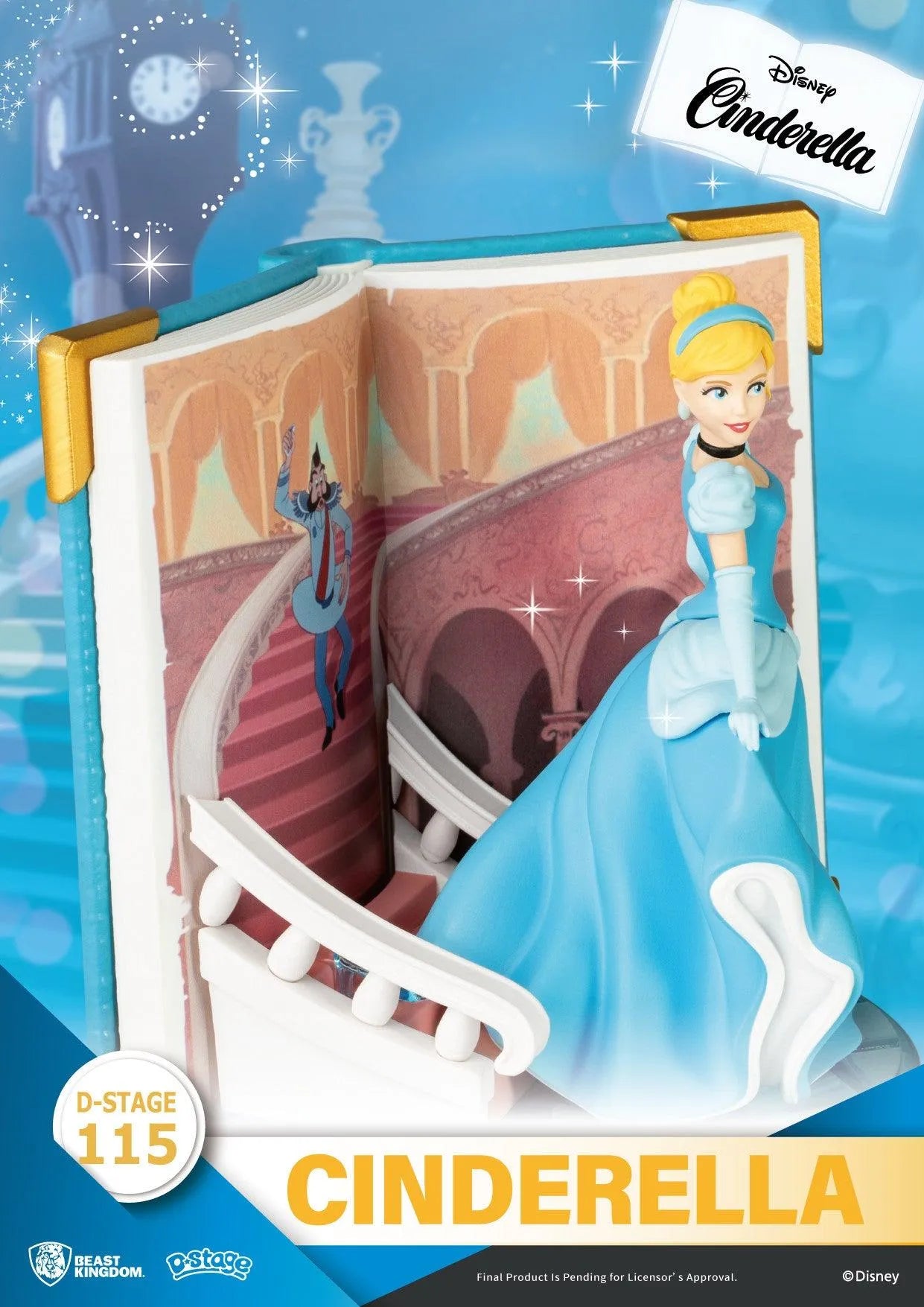 VR-98671 Beast Kingdom D Stage Disney Story Book Series Cinderella - Beast Kingdom - Titan Pop Culture
