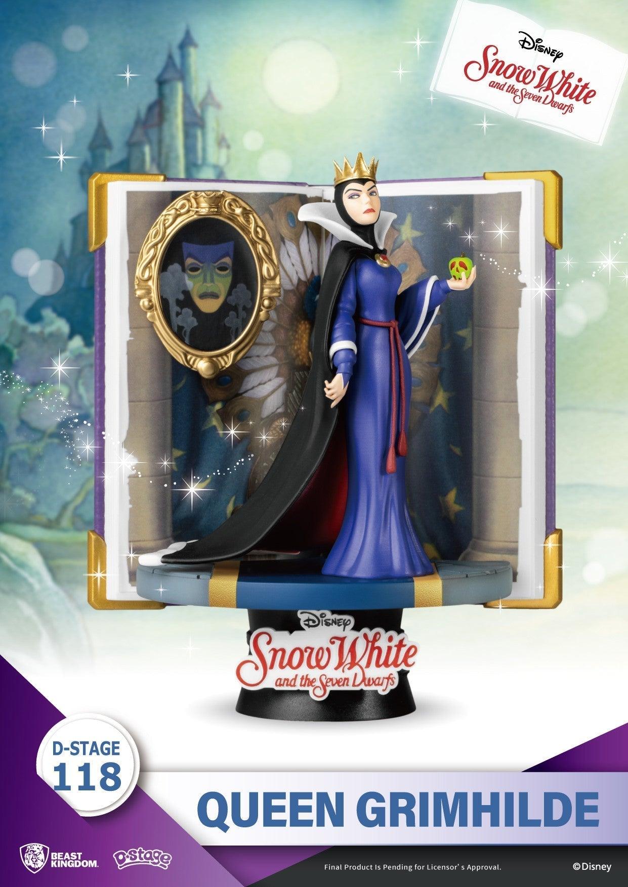 VR-98672 Beast Kingdom D Stage Disney Story Book Series Snow White and the Seven Dwarfs Queen Grimhilde - Beast Kingdom - Titan Pop Culture