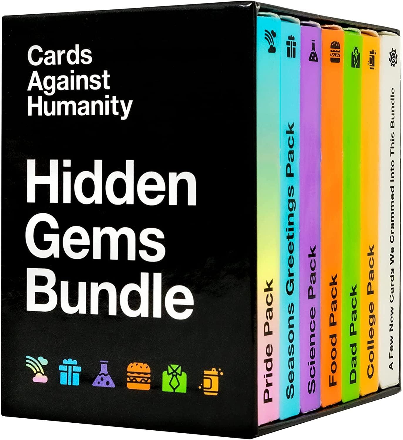 VR-98827 Cards Against Humanity Hidden Gems Bundle (Do not sell on online marketplaces) - Cards Against Humanity - Titan Pop Culture