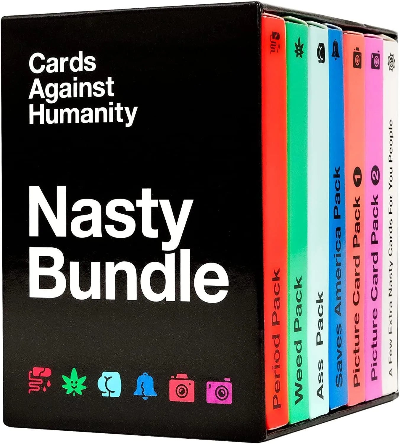 VR-99010 Cards Against Humanity Nasty Bundle (Do not sell on online marketplaces) - Cards Against Humanity - Titan Pop Culture