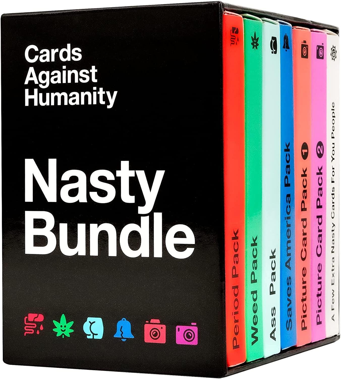 VR-99010 Cards Against Humanity Nasty Bundle (Do not sell on online marketplaces) - Cards Against Humanity - Titan Pop Culture