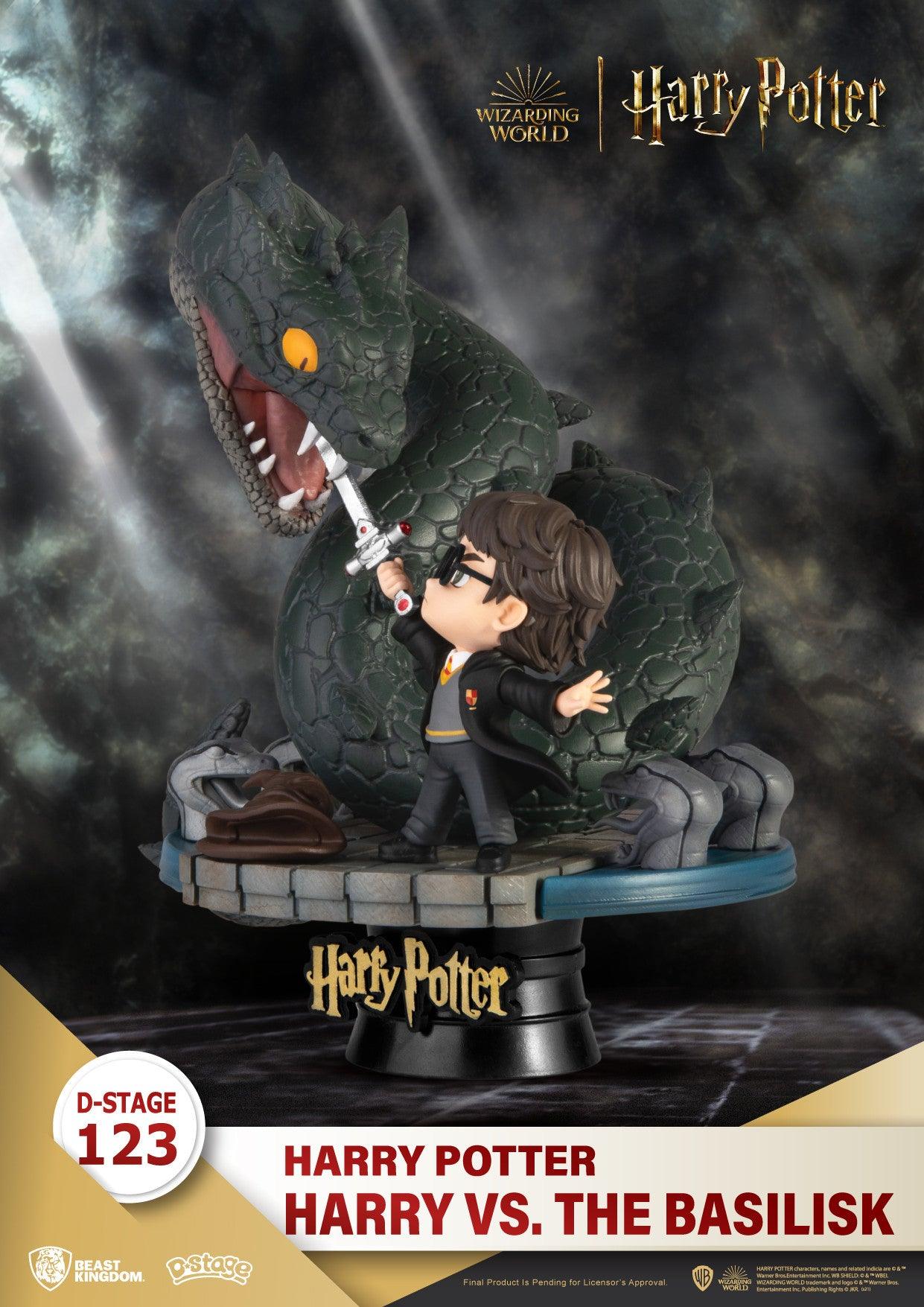 VR-99063 Beast Kingdom D Stage Harry Potter Harry vs Basilisk - Beast Kingdom - Titan Pop Culture