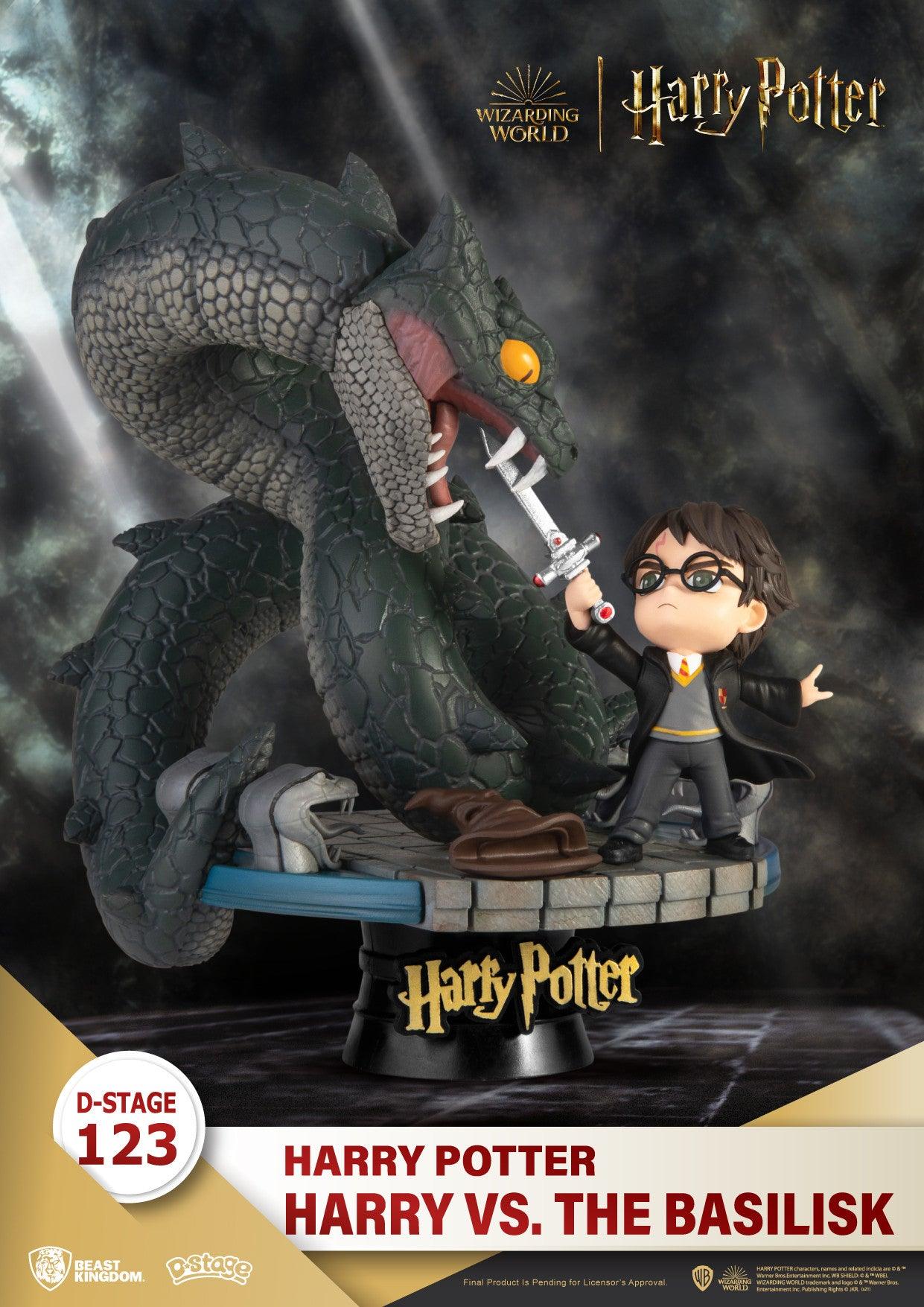 VR-99063 Beast Kingdom D Stage Harry Potter Harry vs Basilisk - Beast Kingdom - Titan Pop Culture