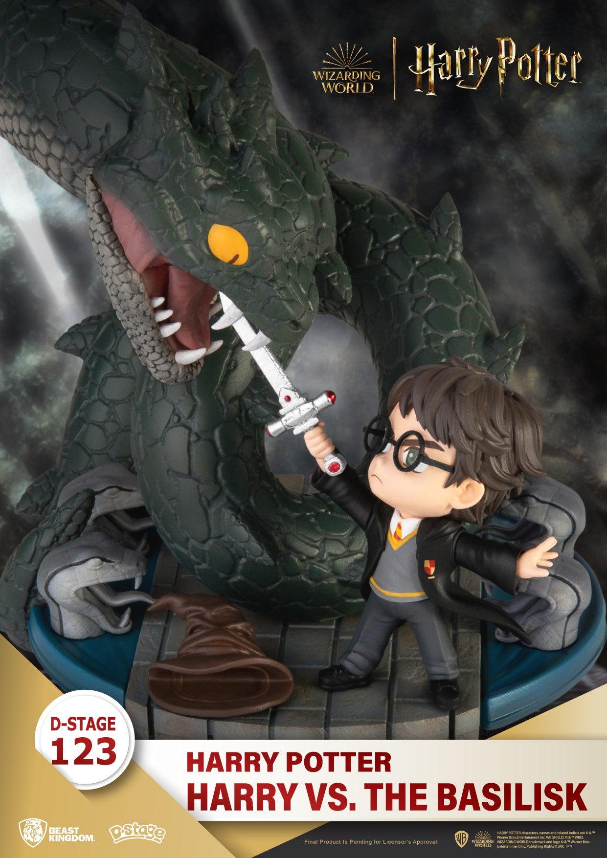 VR-99063 Beast Kingdom D Stage Harry Potter Harry vs Basilisk - Beast Kingdom - Titan Pop Culture