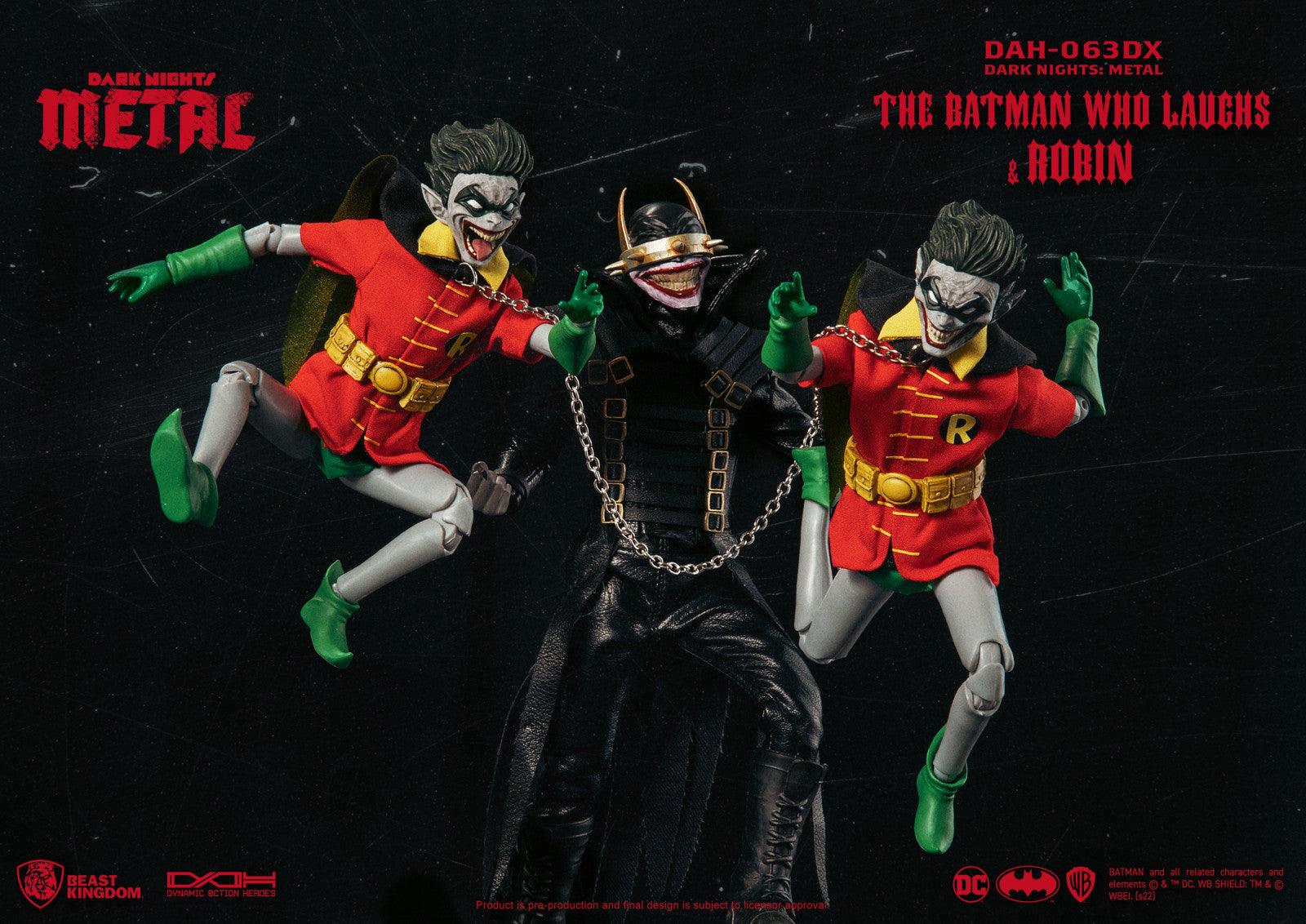 VR-99066 Beast Kingdom Dynamic Action Heroes The Batman Who Laughs and His Rabid Robins (2022 Exclusive) - Beast Kingdom - Titan Pop Culture