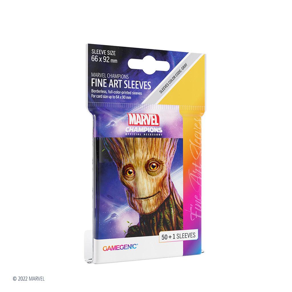 VR-99444 Gamegenic Marvel Champions FINE ART Sleeves Groot - Gamegenic - Titan Pop Culture