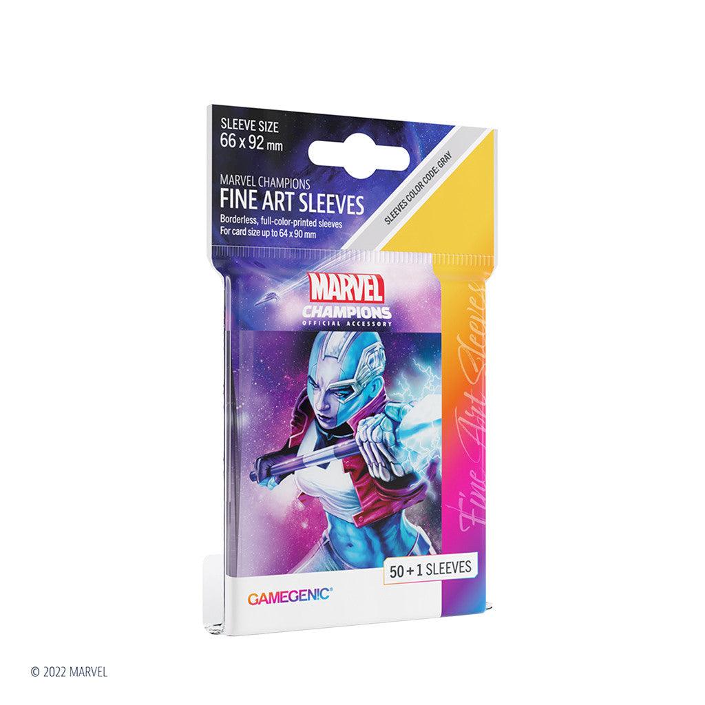 VR-99446 Gamegenic Marvel Champions FINE ART Sleeves Nebula - Gamegenic - Titan Pop Culture