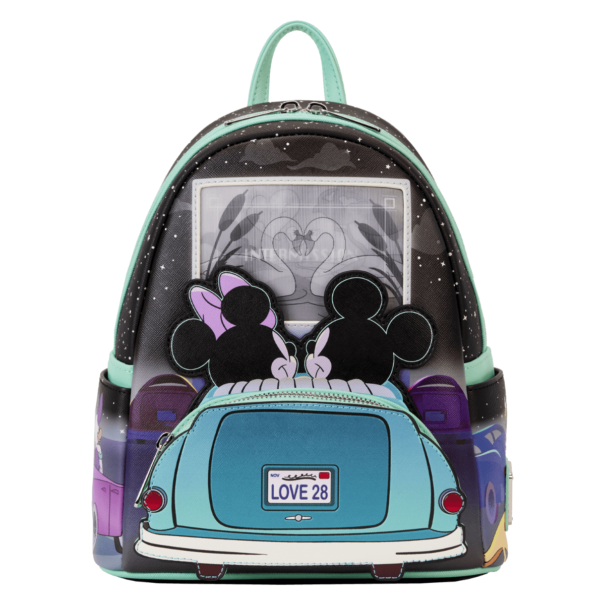 LOUWDBK3462 Disney - Mickey & Minnie Date Drive-In Mini Backpack - Loungefly - Titan Pop Culture
