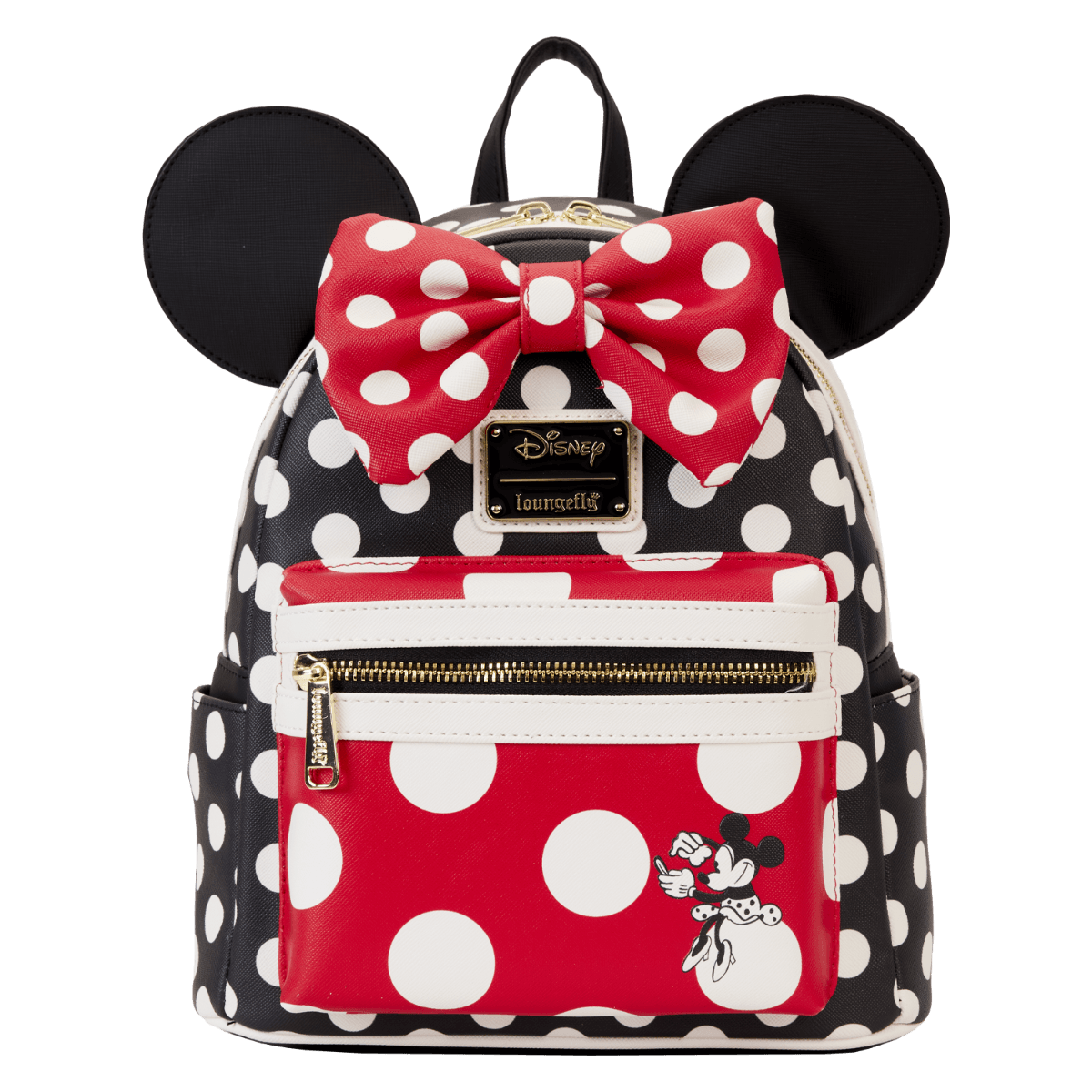 LOUWDBK3464 Disney - Minnie Rocks The Dots Classic Mini Backpack - Loungefly - Titan Pop Culture