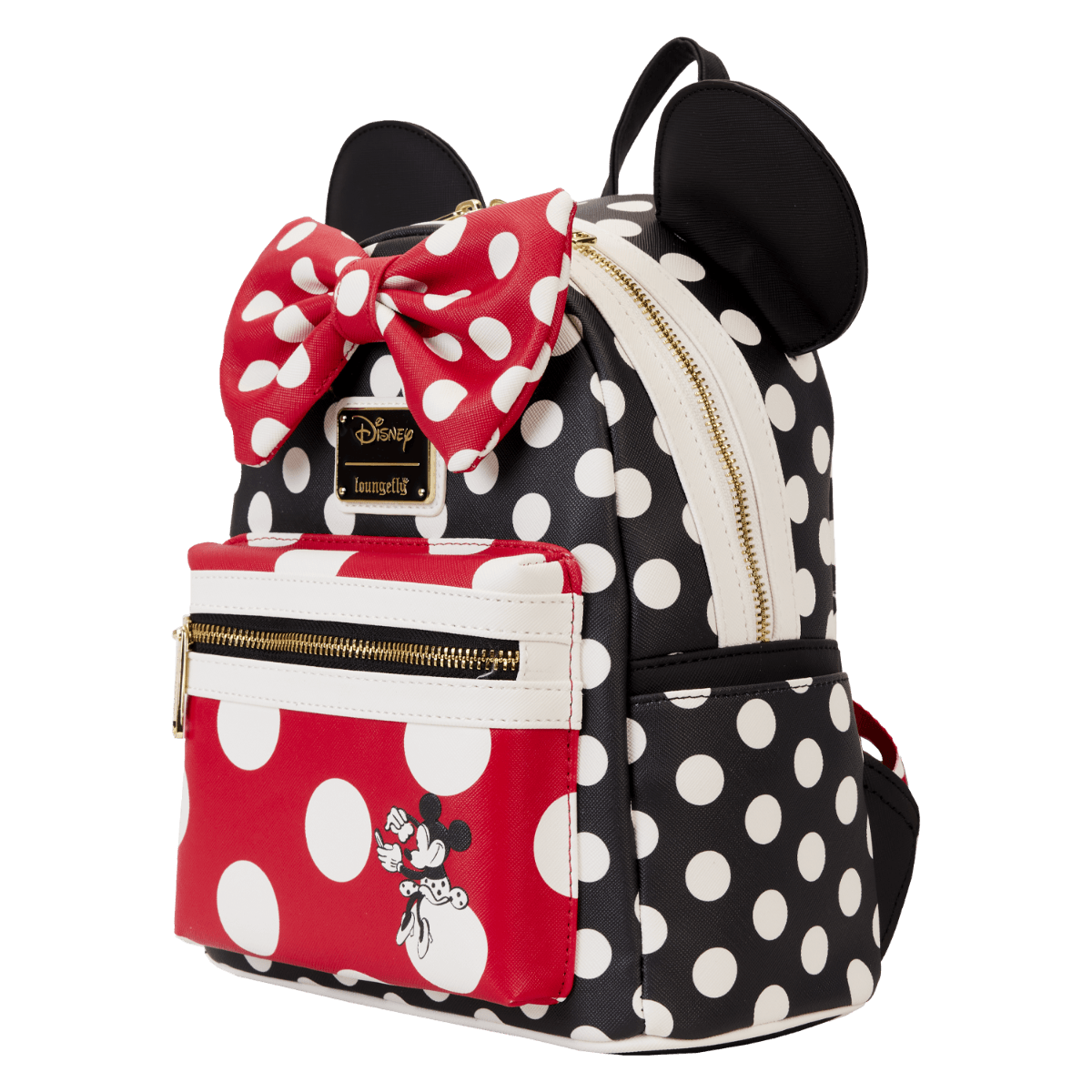 LOUWDBK3464 Disney - Minnie Rocks The Dots Classic Mini Backpack - Loungefly - Titan Pop Culture
